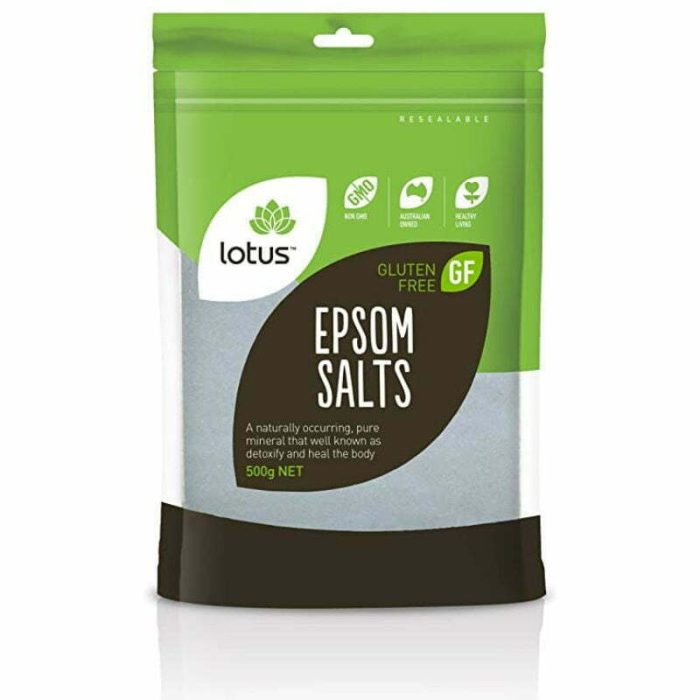 Epsom Salts Epsom Salts