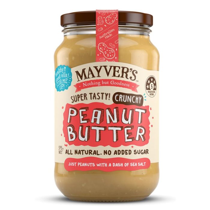 Mayvers Crunchy Peanut Butter Mayver's Crunchy Peanut Butter