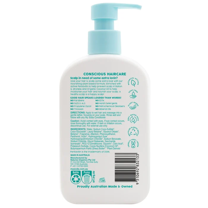 MySoda HappyScalp350mLBack SkuVantage 1