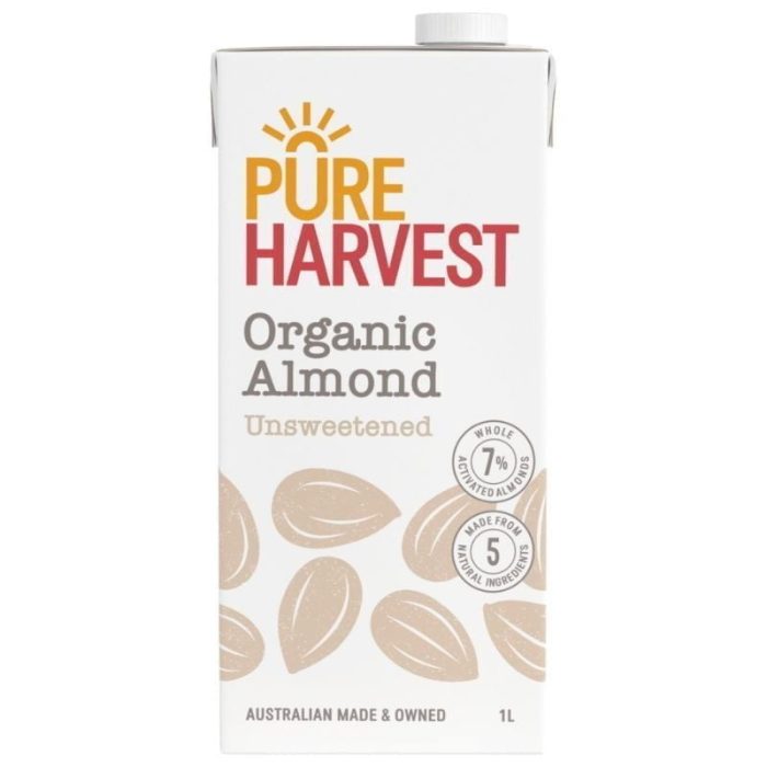 Organic Almond Unsweetened 2 Organic Almond Unsweetened 2