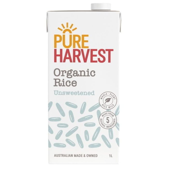 Organic Rice Unsweetened 2 Organic Rice Unsweetened 2