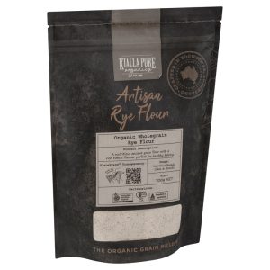 organic wholegrain rye flour 700g